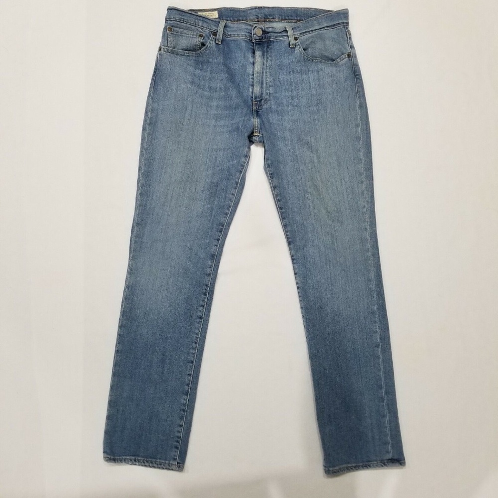 Levi's Premium Lot 511 Light Blue Jeans Denim Big E Made in Poland Men's 33 x 32